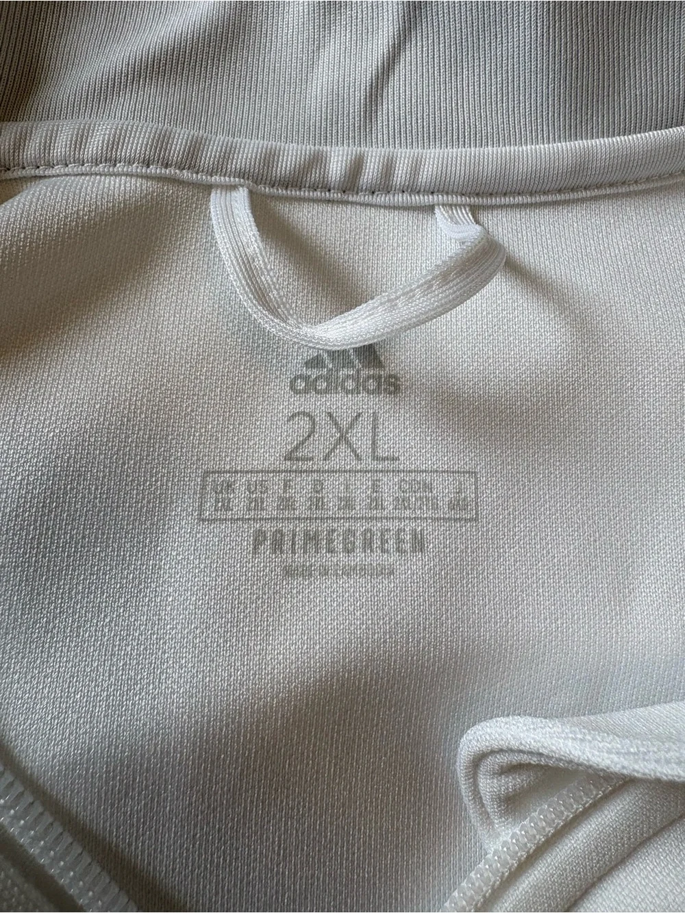 Adidas Aberdeen FC Areoready Full Zip Track Jacket Men’s 2XL White Black Soccer